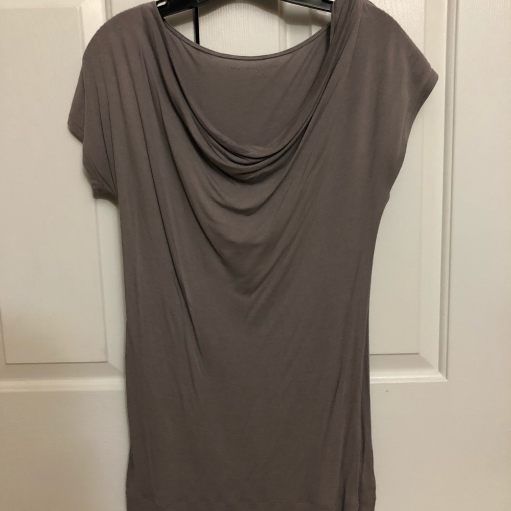 Cowl neck blouse